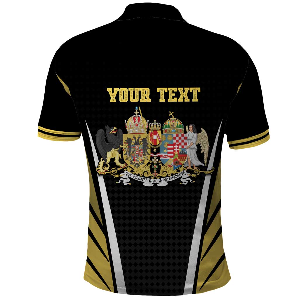 Personalized Austro-Hungarian Empire 1867-1918 Polo Shirt Flag Color Inspiration - Wonder Print Shop