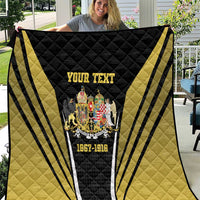 Personalized Austro-Hungarian Empire 1867-1918 Quilt Flag Color Inspiration - Wonder Print Shop