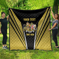 Personalized Austro-Hungarian Empire 1867-1918 Quilt Flag Color Inspiration - Wonder Print Shop