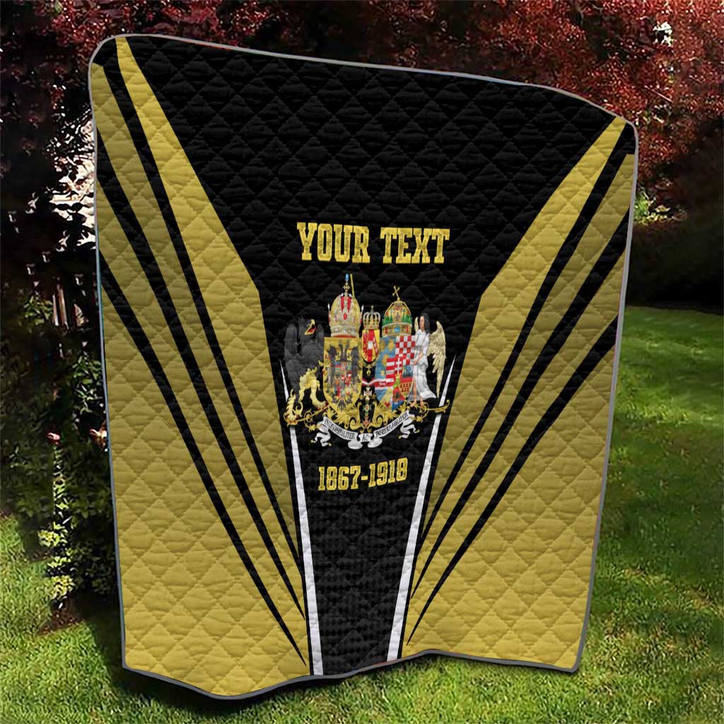 Personalized Austro-Hungarian Empire 1867-1918 Quilt Flag Color Inspiration - Wonder Print Shop