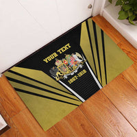 Personalized Austro-Hungarian Empire 1867-1918 Rubber Doormat Flag Color Inspiration - Wonder Print Shop