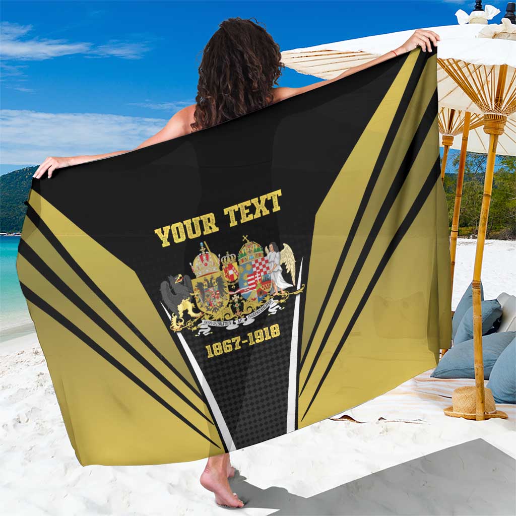 Personalized Austro-Hungarian Empire 1867-1918 Sarong Flag Color Inspiration - Wonder Print Shop