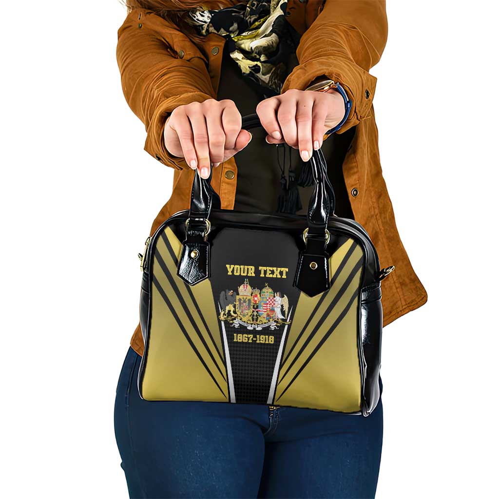 Personalized Austro-Hungarian Empire 1867-1918 Shoulder Handbag Flag Color Inspiration - Wonder Print Shop