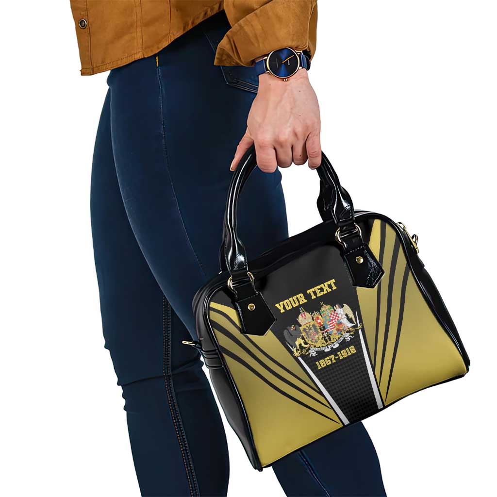 Personalized Austro-Hungarian Empire 1867-1918 Shoulder Handbag Flag Color Inspiration - Wonder Print Shop