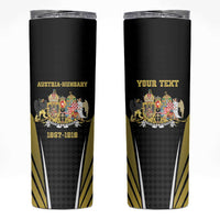 Personalized Austro-Hungarian Empire 1867-1918 Skinny Tumbler Flag Color Inspiration - Wonder Print Shop
