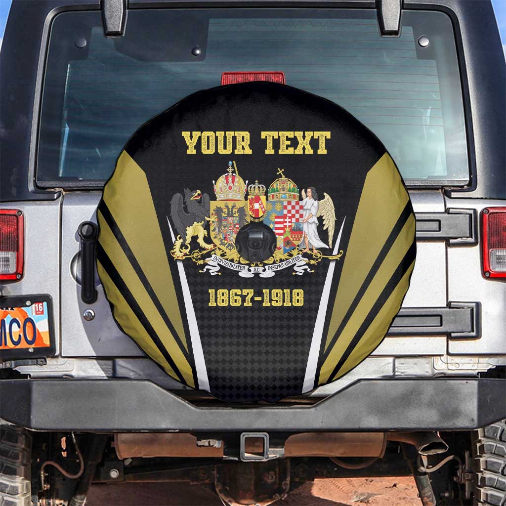 Personalized Austro-Hungarian Empire 1867-1918 Spare Tire Cover Flag Color Inspiration - Wonder Print Shop