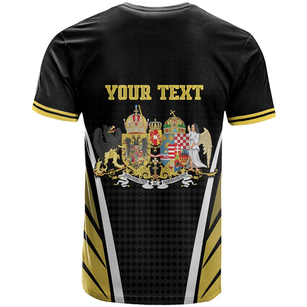Personalized Austro-Hungarian Empire 1867-1918 T Shirt Flag Color Inspiration - Wonder Print Shop