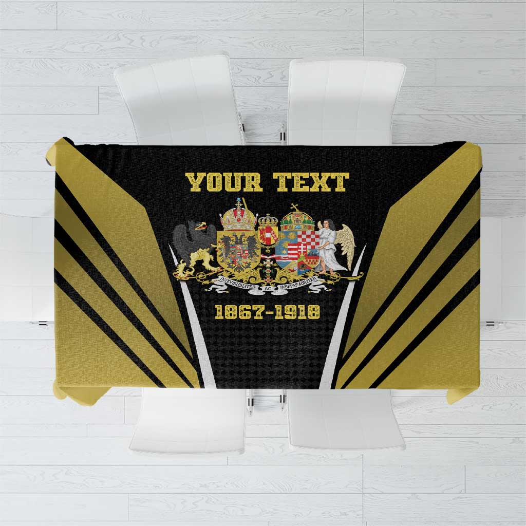 Personalized Austro-Hungarian Empire 1867-1918 Tablecloth Flag Color Inspiration - Wonder Print Shop