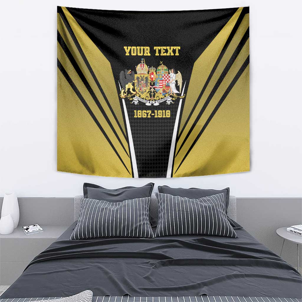Personalized Austro-Hungarian Empire 1867-1918 Tapestry Flag Color Inspiration - Wonder Print Shop