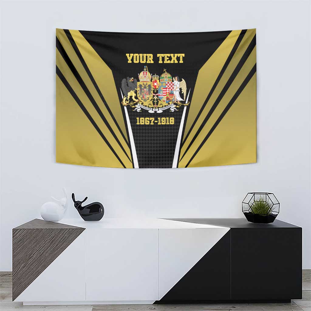 Personalized Austro-Hungarian Empire 1867-1918 Tapestry Flag Color Inspiration - Wonder Print Shop