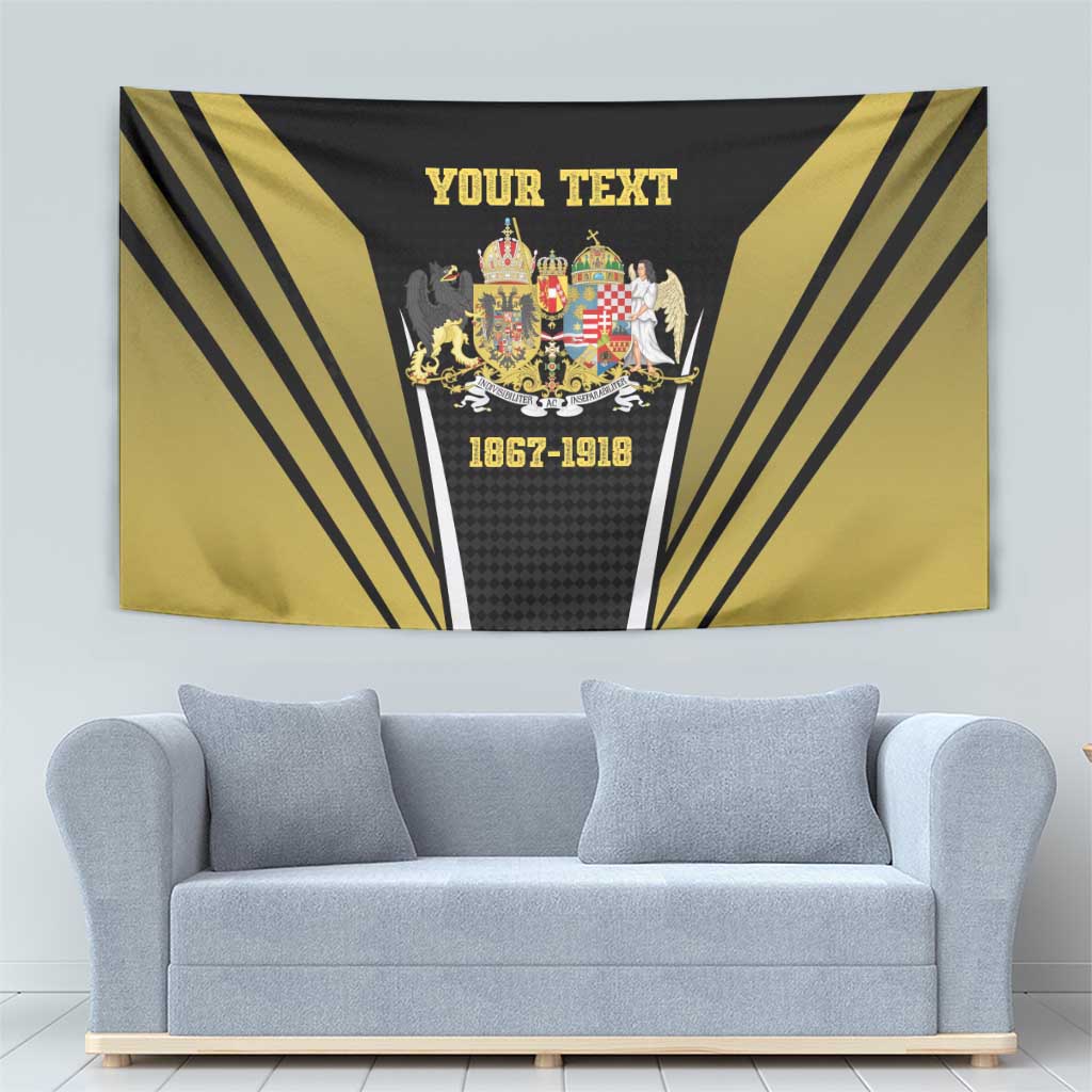 Personalized Austro-Hungarian Empire 1867-1918 Tapestry Flag Color Inspiration - Wonder Print Shop