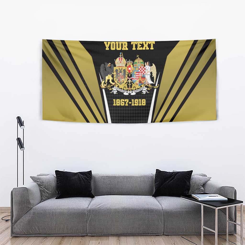 Personalized Austro-Hungarian Empire 1867-1918 Tapestry Flag Color Inspiration - Wonder Print Shop