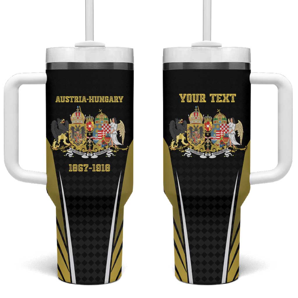 Personalized Austro-Hungarian Empire 1867-1918 Tumbler With Handle Flag Color Inspiration - Wonder Print Shop