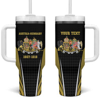Personalized Austro-Hungarian Empire 1867-1918 Tumbler With Handle Flag Color Inspiration - Wonder Print Shop