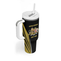 Personalized Austro-Hungarian Empire 1867-1918 Tumbler With Handle Flag Color Inspiration - Wonder Print Shop