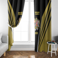 Personalized Austro-Hungarian Empire 1867-1918 Window Curtain Flag Color Inspiration - Wonder Print Shop