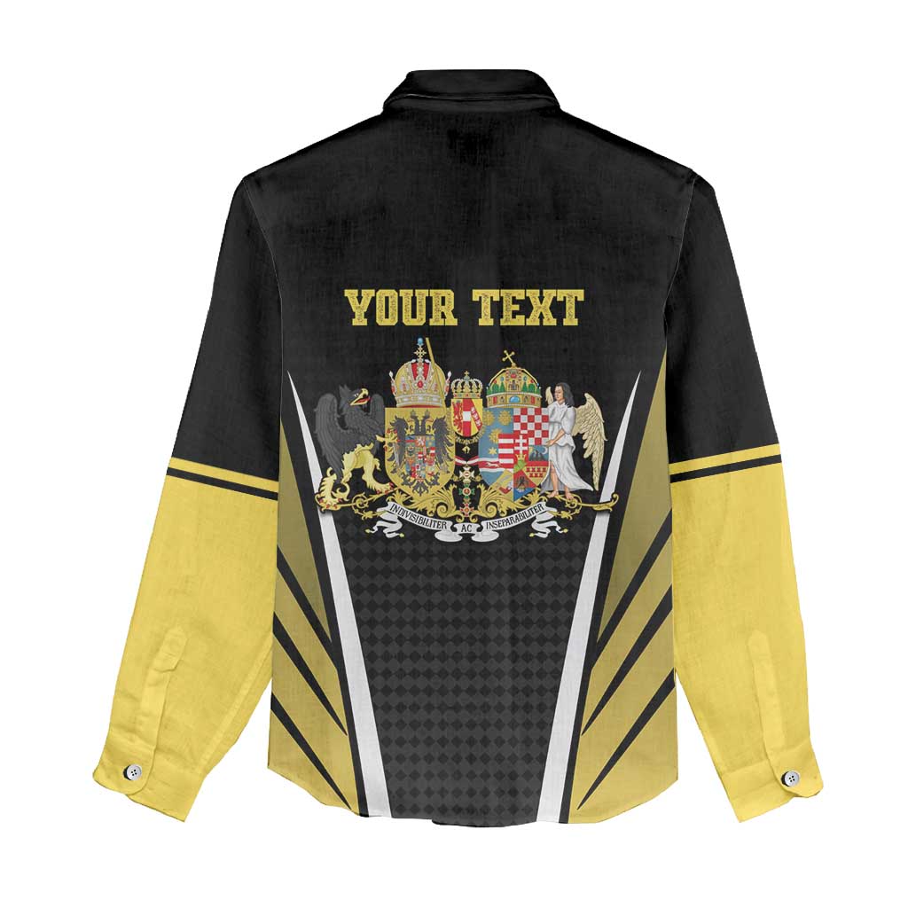 Personalized Austro-Hungarian Empire 1867-1918 Women Casual Shirt Flag Color Inspiration - Wonder Print Shop