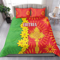 Eritrea Enkutatash Dashiki Bedding Set With Folk Pattern - Wonder Print Shop
