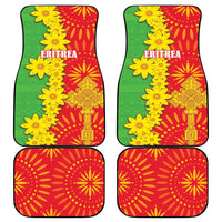 Eritrea Enkutatash Dashiki Car Mats With Folk Pattern - Wonder Print Shop