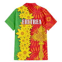 Eritrea Enkutatash Dashiki Family Matching Mermaid Dress and Hawaiian Shirt With Folk Pattern - Wonder Print Shop