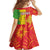 Eritrea Enkutatash Dashiki Family Matching Off The Shoulder Long Sleeve Dress and Hawaiian Shirt With Folk Pattern - Wonder Print Shop