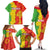 Eritrea Enkutatash Dashiki Family Matching Off The Shoulder Long Sleeve Dress and Hawaiian Shirt With Folk Pattern - Wonder Print Shop