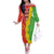 Eritrea Enkutatash Dashiki Family Matching Off The Shoulder Long Sleeve Dress and Hawaiian Shirt With Folk Pattern - Wonder Print Shop
