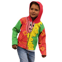 Eritrea Enkutatash Dashiki Kid Hoodie With Folk Pattern - Wonder Print Shop