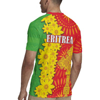 Eritrea Enkutatash Dashiki Rugby Jersey With Folk Pattern - Wonder Print Shop