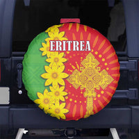 Eritrea Enkutatash Dashiki Spare Tire Cover With Folk Pattern - Wonder Print Shop