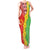 Eritrea Enkutatash Dashiki Tank Maxi Dress With Folk Pattern - Wonder Print Shop