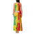 Eritrea Enkutatash Dashiki Tank Maxi Dress With Folk Pattern - Wonder Print Shop
