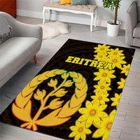 Enkutatash Eritrea New Year Area Rug With Coat Of Arms - Wonder Print Shop