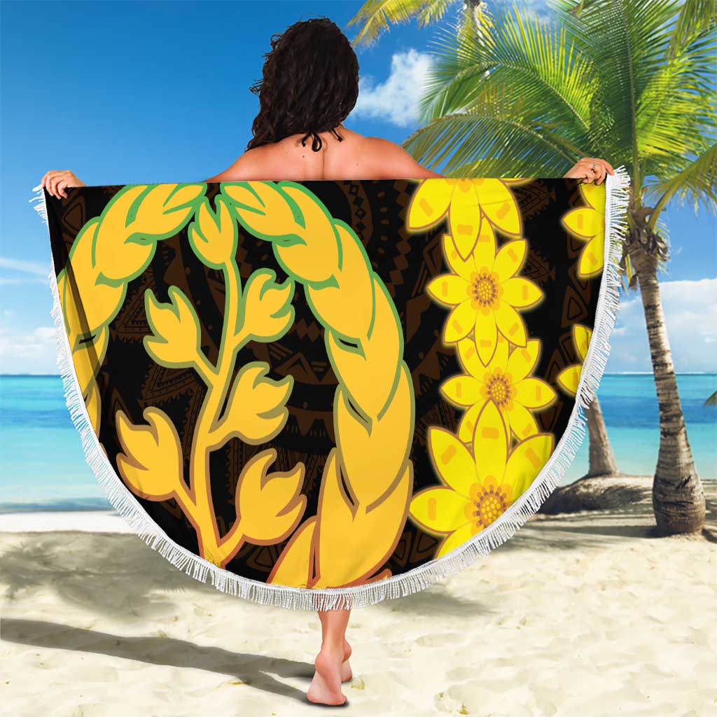 Enkutatash Eritrea New Year Beach Blanket With Coat Of Arms - Wonder Print Shop