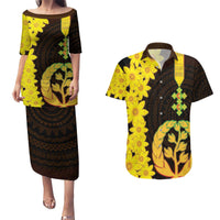 Enkutatash Eritrea New Year Couples Matching Puletasi and Hawaiian Shirt With Coat Of Arms - Wonder Print Shop