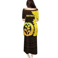 Enkutatash Eritrea New Year Family Matching Puletasi and Hawaiian Shirt With Coat Of Arms - Wonder Print Shop