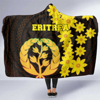 Enkutatash Eritrea New Year Hooded Blanket With Coat Of Arms