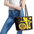 Enkutatash Eritrea New Year Leather Tote Bag With Coat Of Arms - Wonder Print Shop