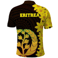 Enkutatash Eritrea New Year Polo Shirt With Coat Of Arms - Wonder Print Shop