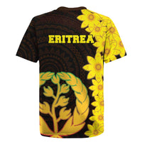 Enkutatash Eritrea New Year Rugby Jersey With Coat Of Arms - Wonder Print Shop