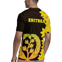 Enkutatash Eritrea New Year Rugby Jersey With Coat Of Arms - Wonder Print Shop