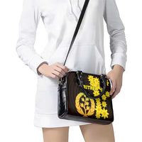 Enkutatash Eritrea New Year Shoulder Handbag With Coat Of Arms