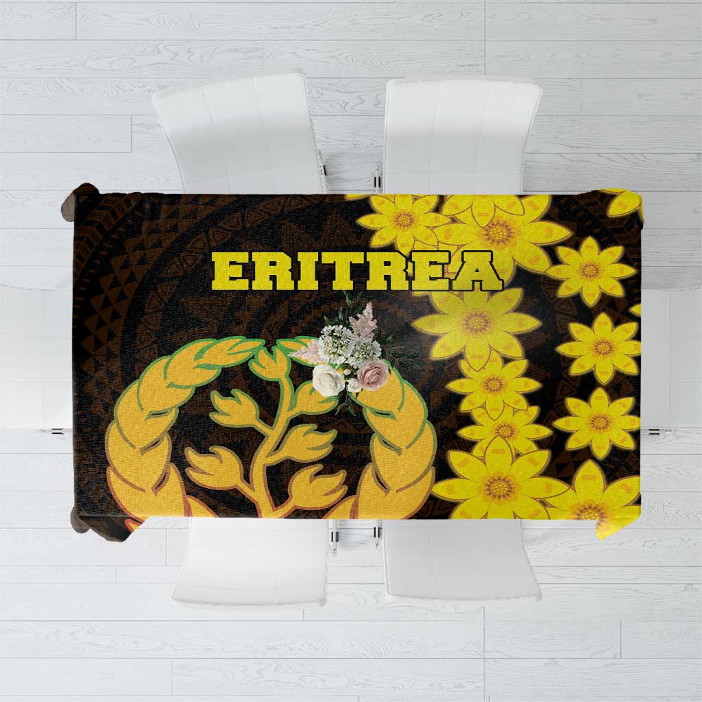 Enkutatash Eritrea New Year Tablecloth With Coat Of Arms - Wonder Print Shop