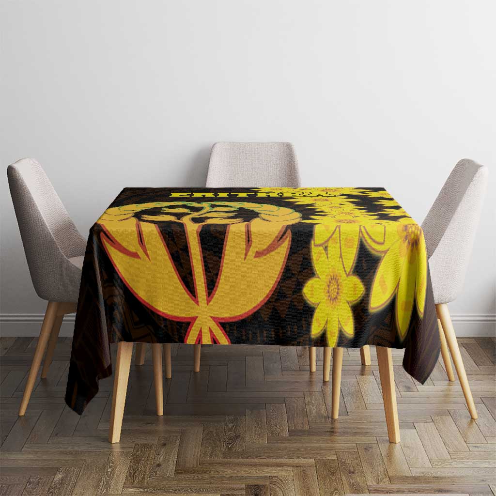 Enkutatash Eritrea New Year Tablecloth With Coat Of Arms - Wonder Print Shop