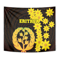 Enkutatash Eritrea New Year Tapestry With Coat Of Arms - Wonder Print Shop