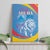 Aruba Lion Roaring Canvas Wall Art With Coat Of Arms - Wonder Print Shop