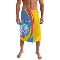 Aruba Lion Roaring Lavalava With Coat Of Arms - Wonder Print Shop