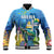Aruba Sea Turtle Baseball Jacket Underwater Landscape - Wonder Print Shop