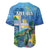 Aruba Sea Turtle Baseball Jersey Underwater Landscape - Wonder Print Shop
