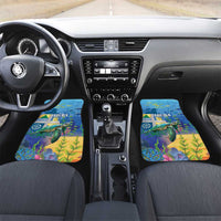 Aruba Sea Turtle Car Mats Underwater Landscape - Wonder Print Shop